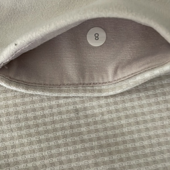 Lululemon leggings waffle pattern in beige and white - Picture 4 of 4